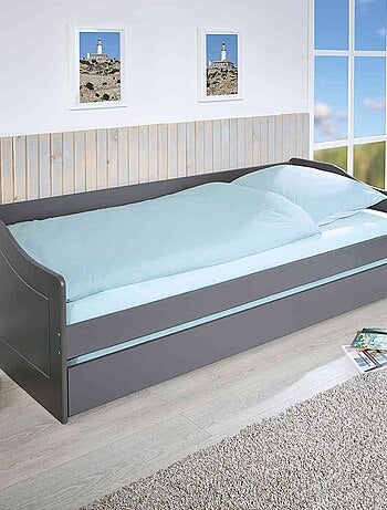 Lit gigogne en bois massif