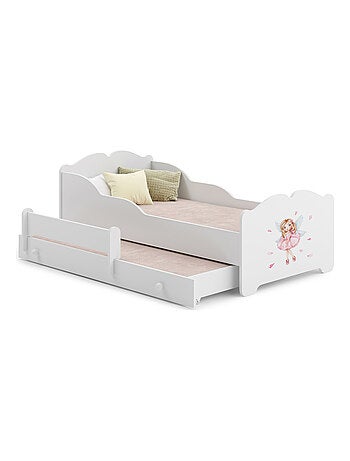 Lit gigogne enfant blanc ARMONA