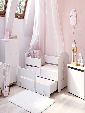 Lit gigogne enfant blanc LOU