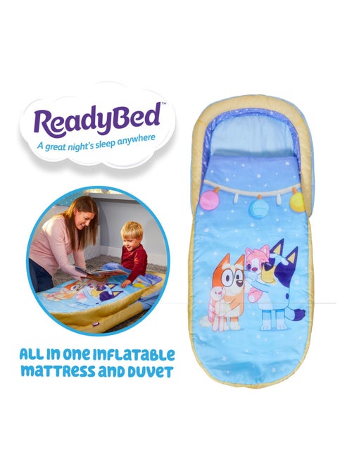 Lit gonflable 2 en 1 avec sac de couchage intégré - Bluey ready bed - Kiabi