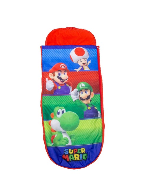 Lit gonflable 2 en 1 avec sac de couchage intégré Nintendo Squad Toad Mario Luigi Yoshi - Kiabi Lit gonflable 2 en 1 avec sac de couchage intégré Nintendo Squad Toad Mario Luigi Yoshi - Kiabi