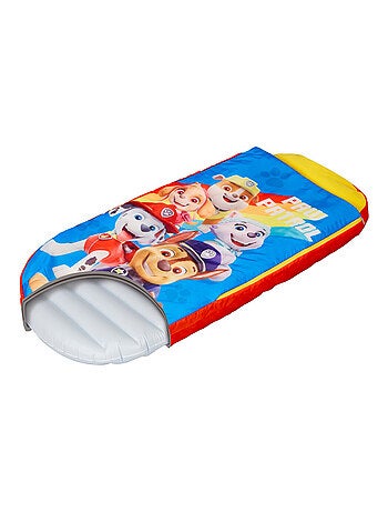 Lit gonflable 2 en 1 avec sac de couchage intégré Pat'Patrouille Ready Bed