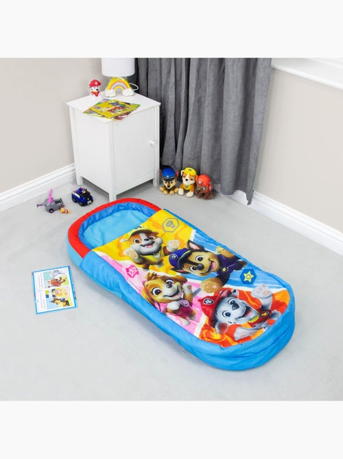 Lit gonflable 2 en 1 avec sac de couchage intégré Pat'Patrouille Ready Bed - Kiabi Lit gonflable 2 en 1 avec sac de couchage intégré Pat'Patrouille Ready Bed - Kiabi