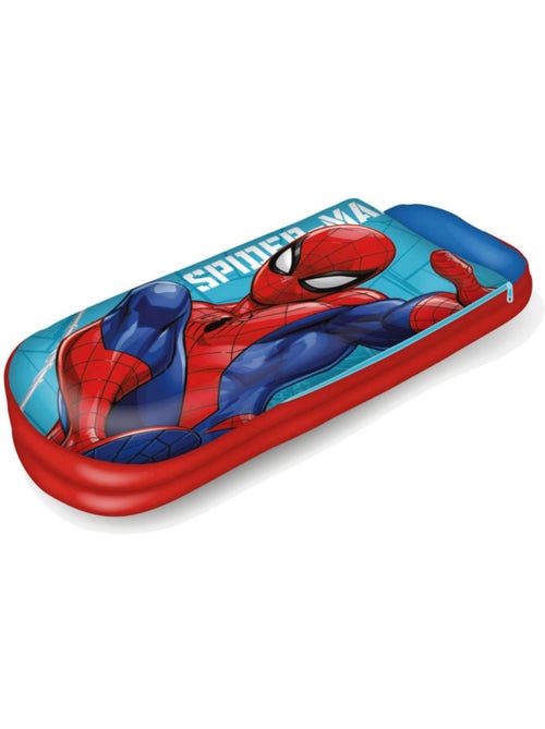Lit gonflable et sac de couchage portable spiderman - Kiabi