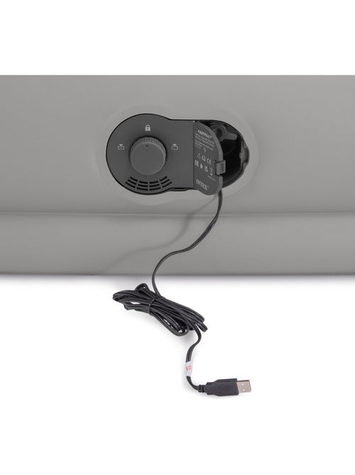 Lit gonflable Raised Comfort USB 2 personnes - Kiabi