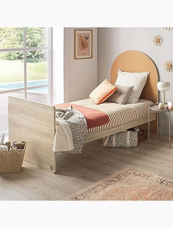 Lit junior 90x190 - tête de lit forme arche - SAUTHON