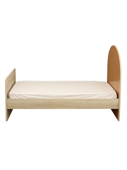 Lit junior 90x190 - tête de lit forme arche - SAUTHON - Kiabi
