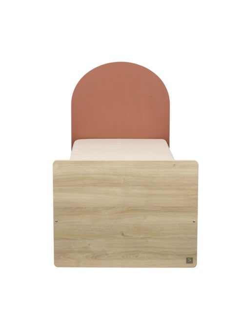 Lit junior 90x190 - tête de lit forme arche - SAUTHON - Kiabi