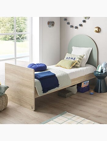 Lit junior 90x190 - tête de lit forme arche - SAUTHON