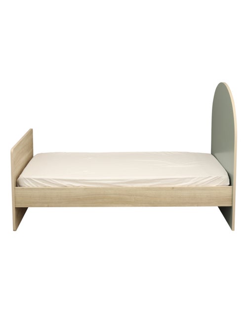 Lit junior 90x190 -  tête de lit forme arche - SAUTHON - Kiabi
