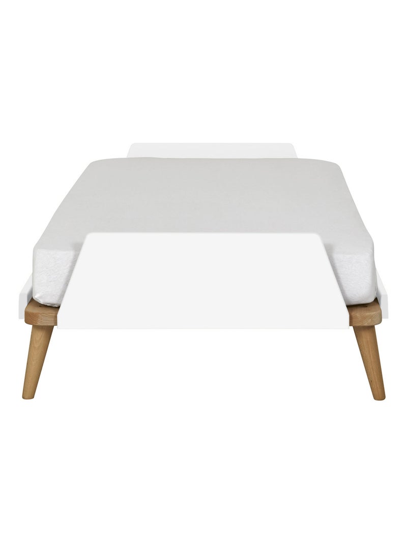 Lit Karl - AKITEN RETAIL Blanc Marron - Kiabi