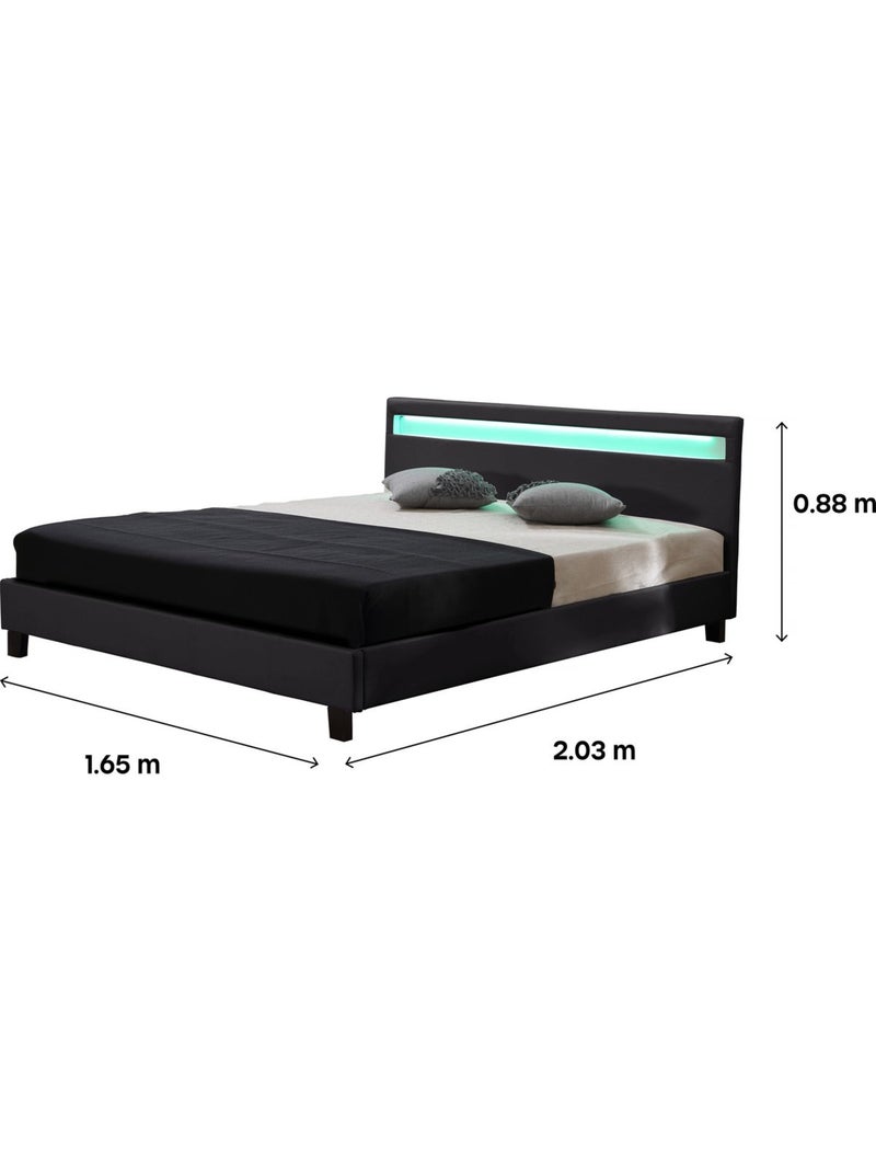 Lit LED "Maria" Noir Noir - Kiabi