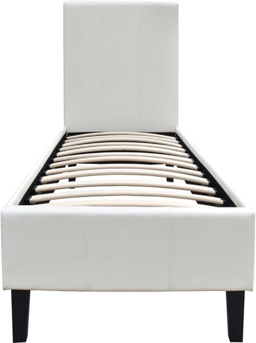 Lit "Lina" - 90 x 190 cm - Beige - Kiabi