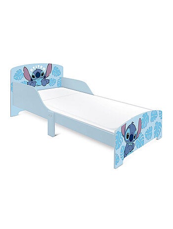 Lit + Matelas Stitch Disney feuilles tropicales 140x70 cm