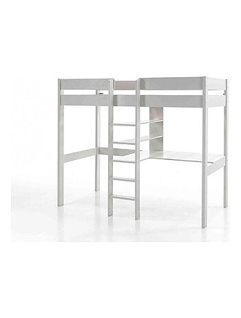 Lit mezzanine, échelle centrale