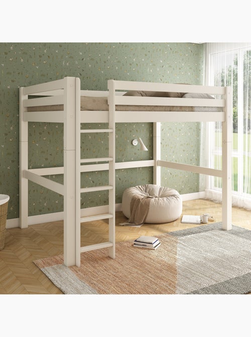 Lit mezzanine extra-solide en bois massif  HERCULE - Kiabi