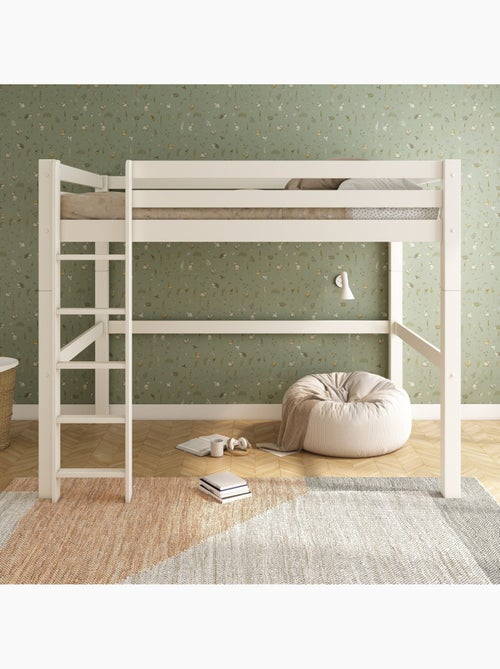 Lit mezzanine extra-solide en bois massif  HERCULE - Kiabi