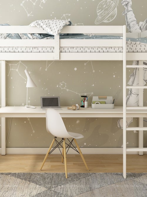 Lit mezzanine pin massif  ARTHUR - Kiabi