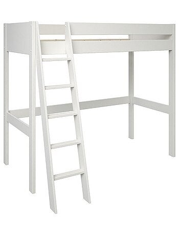 Lit mezzanine pin massif EDOUARD