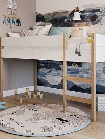 Lit mezzanine pour enfant YappyGrott 90x200cm