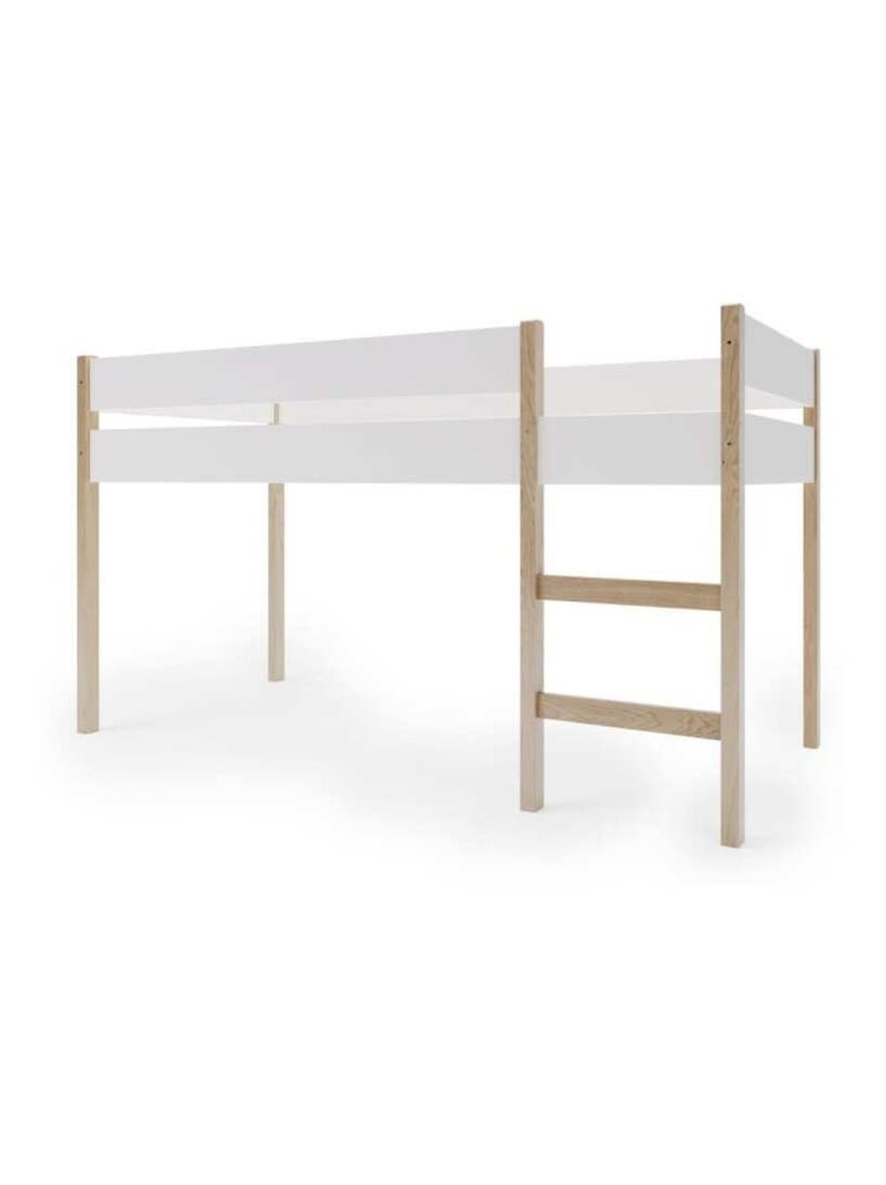 Lit mezzanine pour enfant YappyGrott 90x200cm Blanc - Kiabi