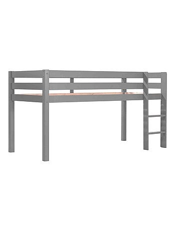 Lit mi hauteur en bois massif