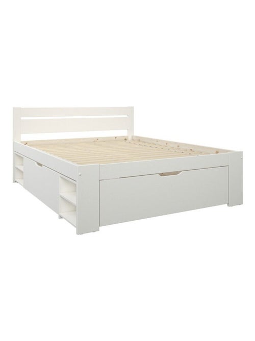 Lit multi-rangements pin massif ARTHUR - Kiabi Lit multi-rangements pin massif ARTHUR - Kiabi