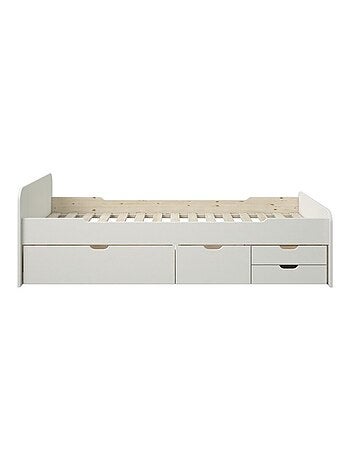 Lit multi-rangements pin massif BASILE