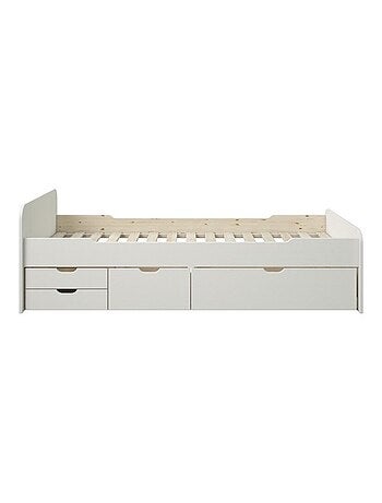 Lit multi-rangements pin massif BASILE