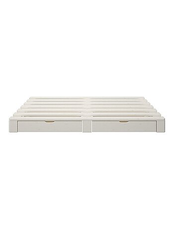 Lit palette avec tête de lit pin massif SIMÉON
