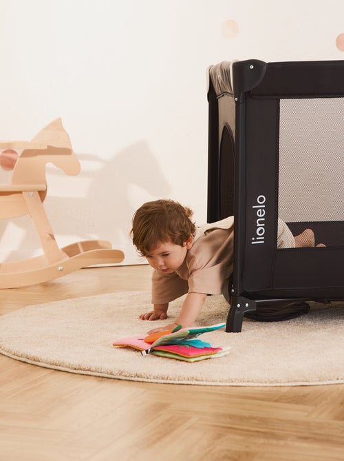 Lit parapluie 2en1LIONELO Stefi - Parc bébé - 125 x 65 cm - Roulettes - 0-36 mois - Sac inclus - Kiabi