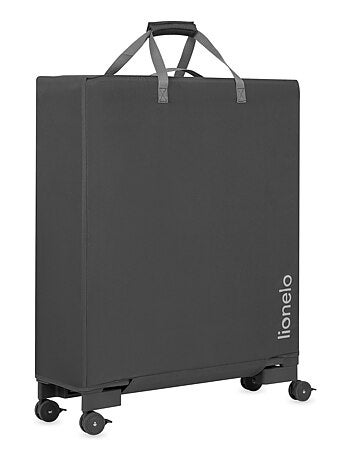 Lit parapluie 3en1 LIONELO Patty - Lit cododo - Parc - Pliable - Matelas haute densité - Sac inclus