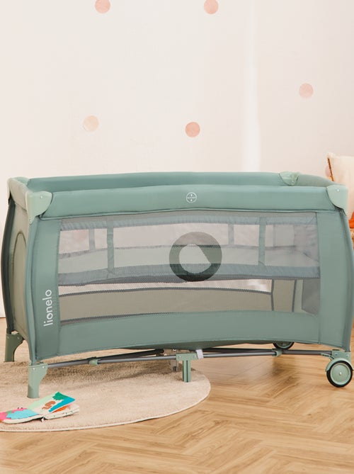 Lit parapluie 3en1 LIONELO Stefi Plus - Parc bébé - Matelas haute densité - Roulettes - 0-36 mois - Kiabi