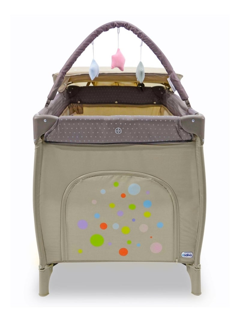 Lit parapluie 4 en 1 mix plus Beige - Kiabi