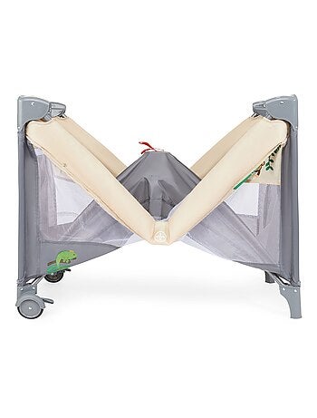 Lit Parapluie Bébé 0-36 Mois, Parc avec table à langer, Moustiquaire, Toit, Roues