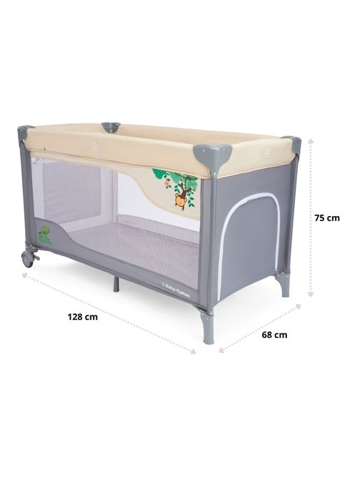 Lit parapluie bébé avec table à langer et roues HyperMotion - Kiabi