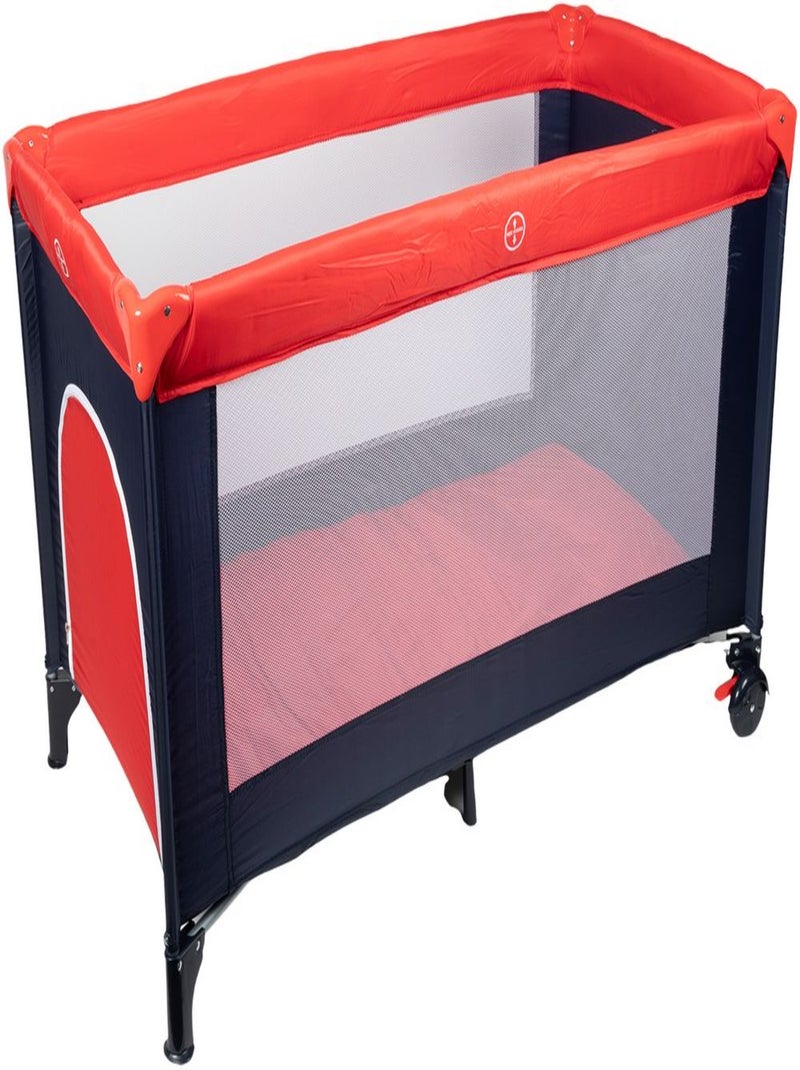 Lit parapluie de voyage pliant – Poupy Rouge - Kiabi