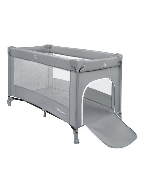 Lit Parapluie de Voyage Pour Enfants Avec Matelas et Sac de Transport, Pliable, Roues - Kiabi