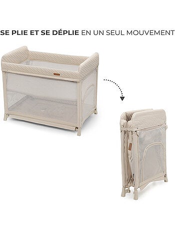 Lit parapluie pliable à deux niveaux