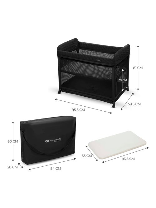 Lit parapluie pliable à deux niveaux - Kiabi