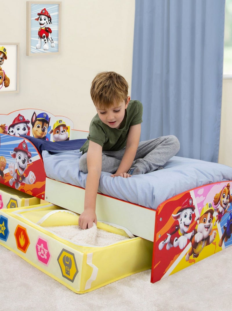 Lit Pat'Patrouille  4 personnages et leurs blasons - 140x70 cm Multicolore - Kiabi
