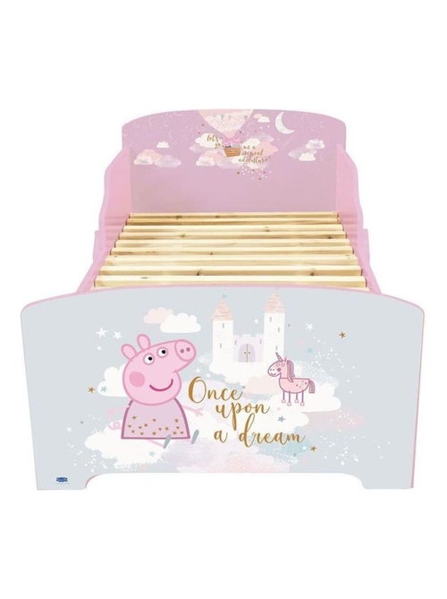 Lit peppa pig once upon a dream Lit + Sommier +lattes - 70x140 cm - Kiabi