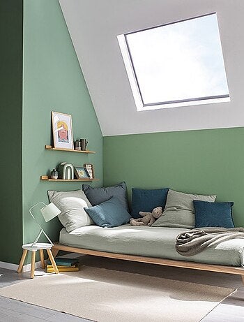 Lit plateforme en hêtre naturel YUMI
