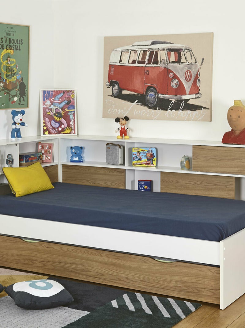 Lit Play - AKITEN RETAIL Blanc Marron - Kiabi