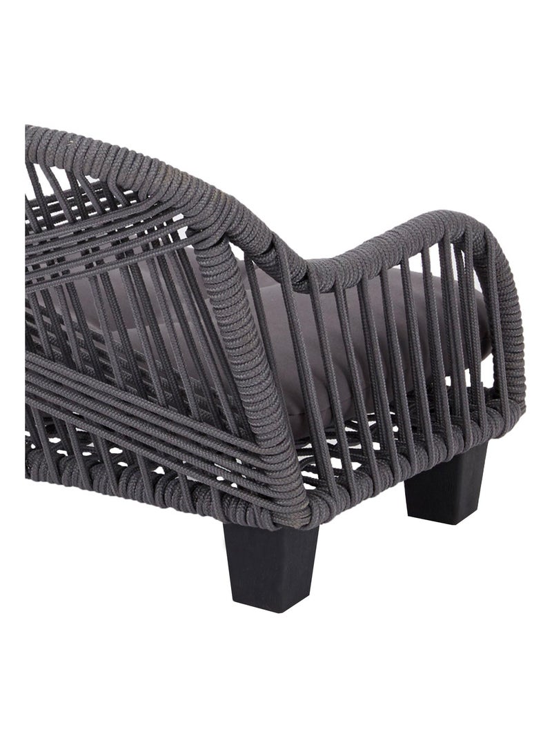 Lit pour animaux pour chat et chien chaise longue Gris - Kiabi
