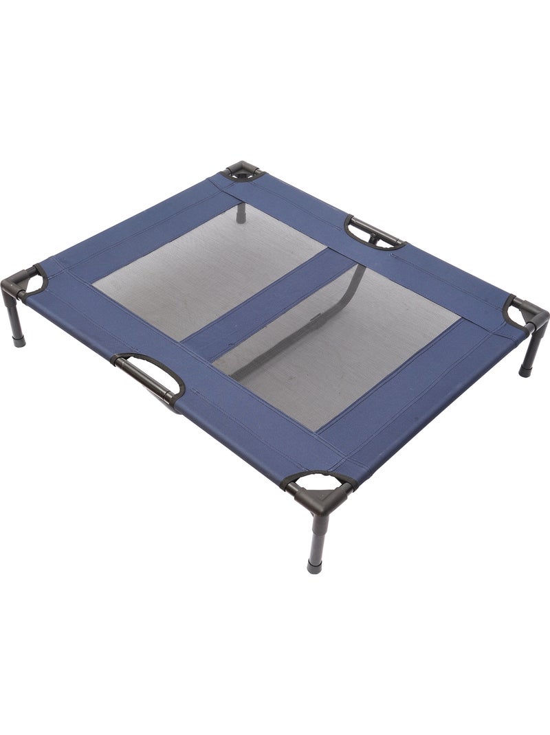 Lit pour chien chat xxl 92 x 76 x 18 cm bleu marine Bleu Bleu - Kiabi