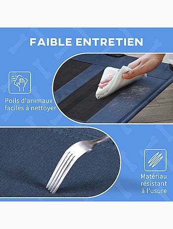 Lit pour chien chat XXL dim. 122L x 92l x 23H cm