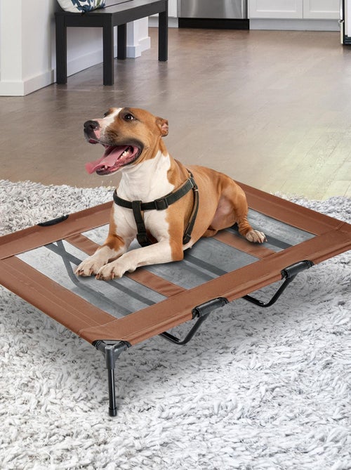 Lit pour chien chat XXL dim. 122L x 92l x 23H cm - Kiabi