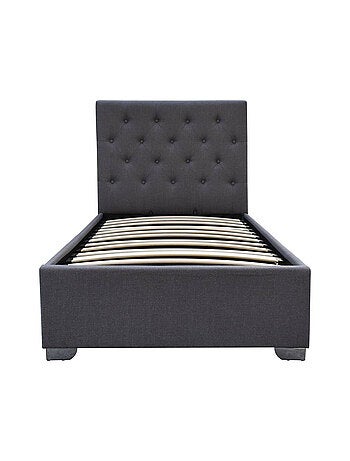 Lit simple avec coffre