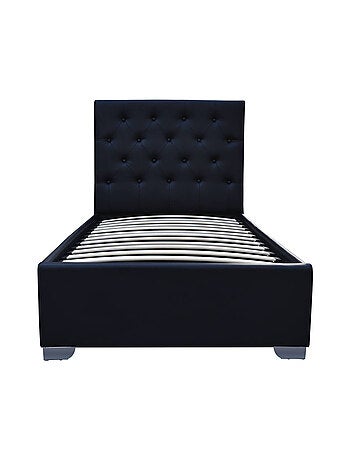 Lit simple avec coffre